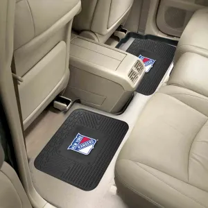 Fanmats New York Rangers Back Seat Car Utility Mats - 2 Piece Set