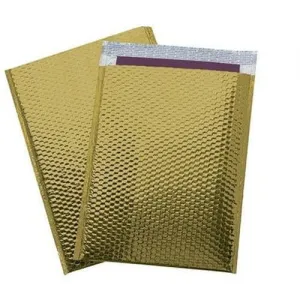 Gold	 Metallic Color Bubble Mailer - 	16 X 17.5	 - 	50	/CS