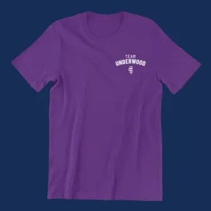 Team Underwood Purple Tee