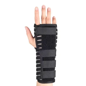 025 Joint Sprain Protection Fixed Support Comfortable Adjustment Support Protector, Size:M(Black-Left)