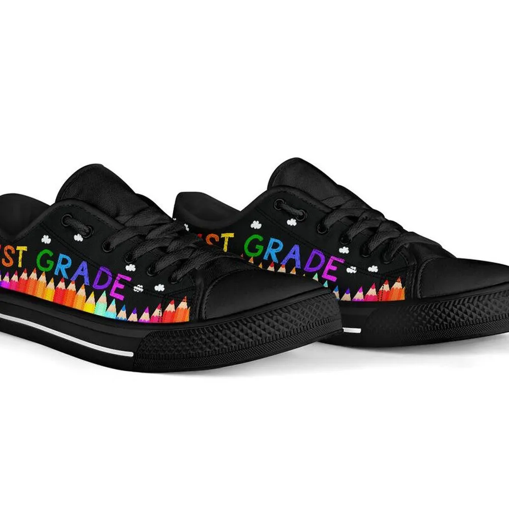 1St Grade Abc Low Top Shoes, Teacher Shoes, Low Top Sneakers