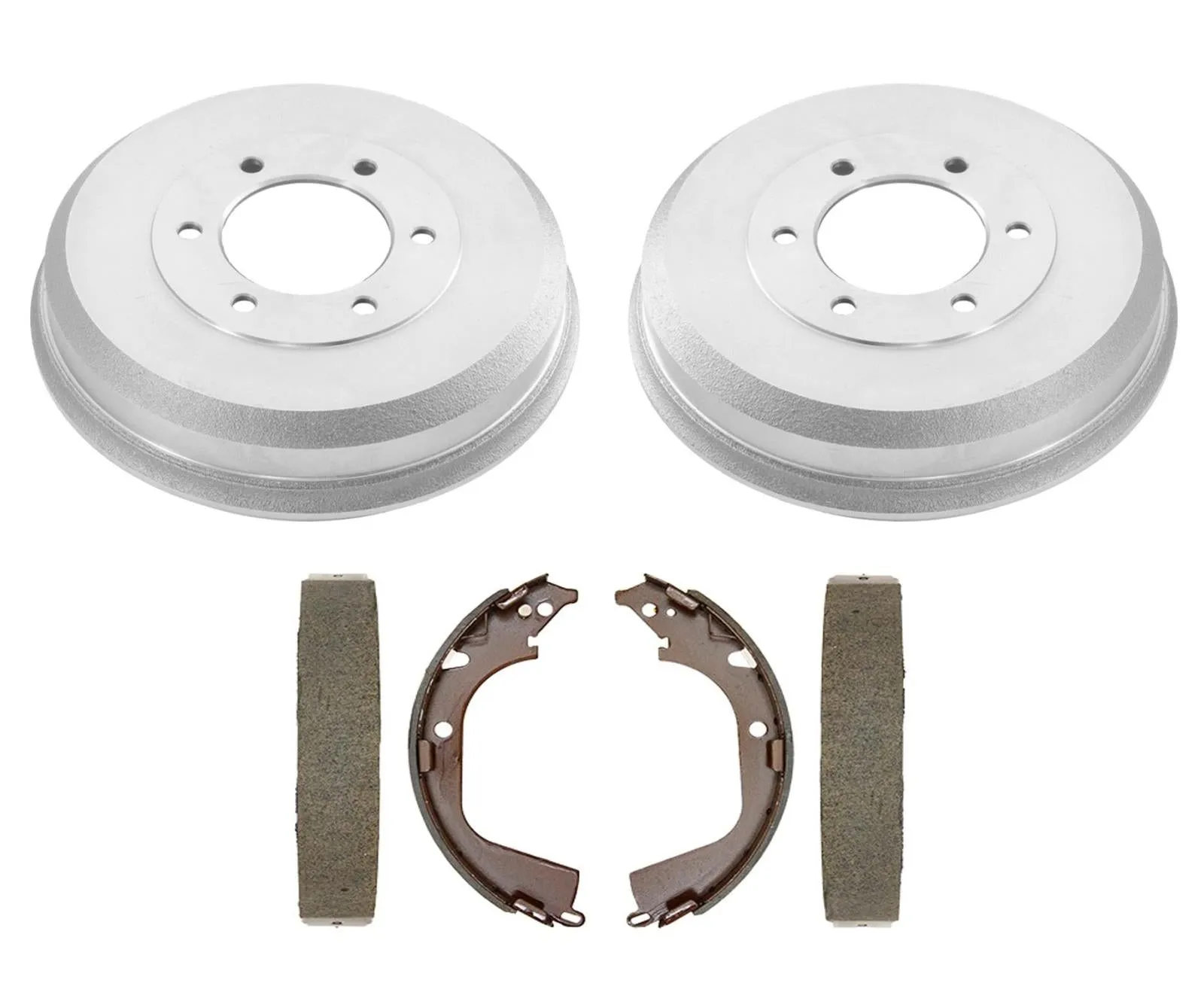 2009 2012 Chevrolet Colorado Canyon (2) 80120 Rear Brake Drum & Rear Brake Shoes