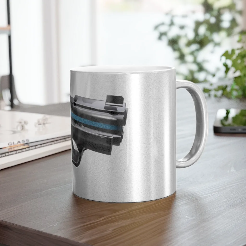 22 Calibur Metallic Mug (Silver\Gold)