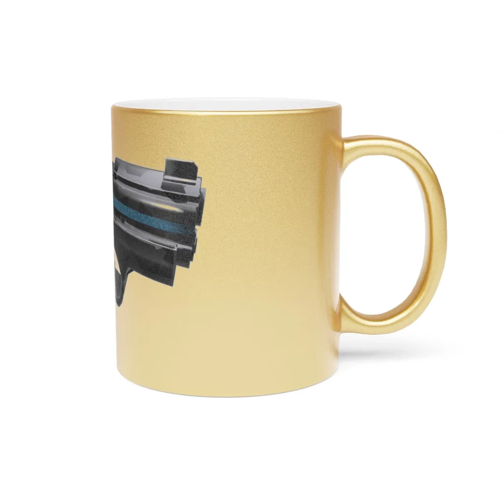 22 Calibur Metallic Mug (Silver\Gold)