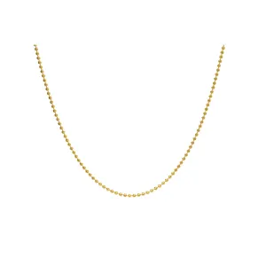 22K Gold Chain W/ Length 18 inches