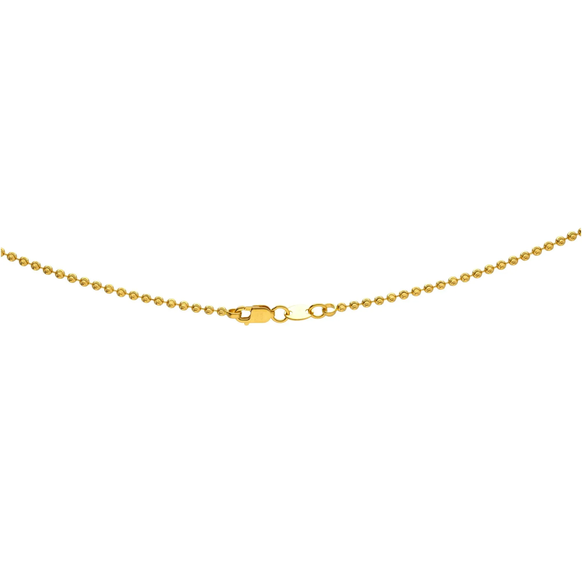 22K Gold Chain W/ Length 18 inches