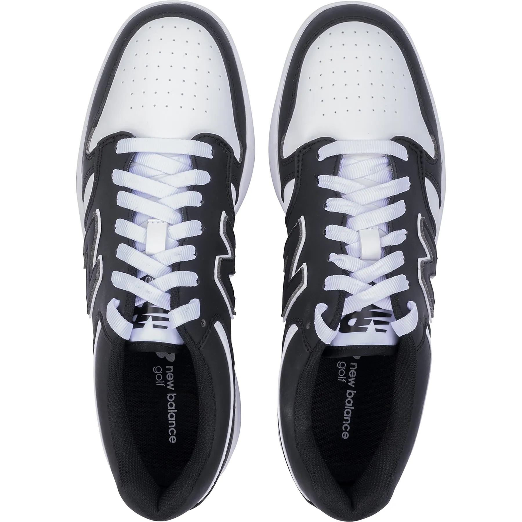 480 Spikeless Golf Shoes Black/White - AW24