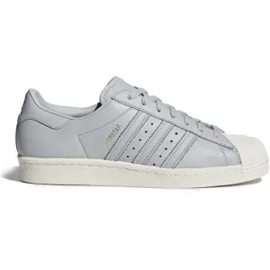 Adidas Superstar 80s Shoes - Grey / Red / Blue