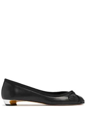 Alexander McQueen   20mm Leather ballerina 