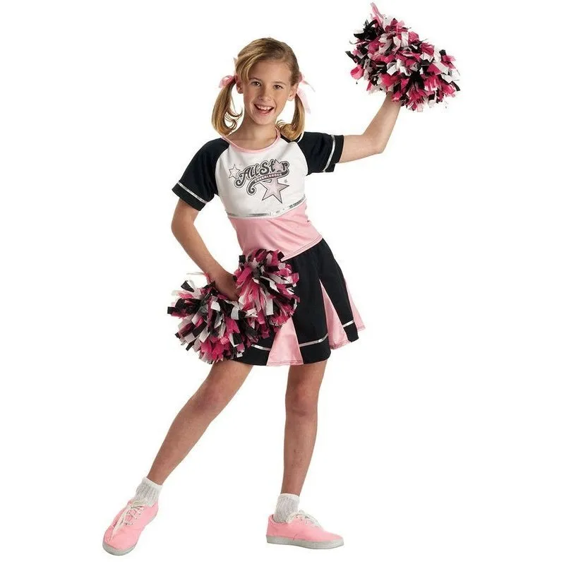 All Star Girl's Cheerleader Uniform Costume