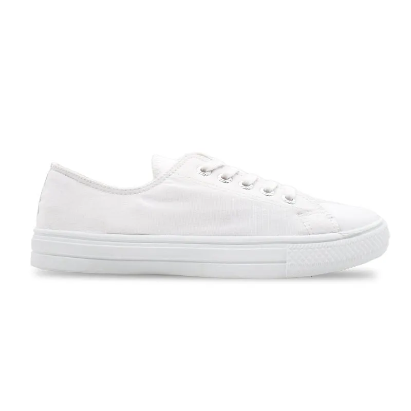 Amka Canvas Shoes - White