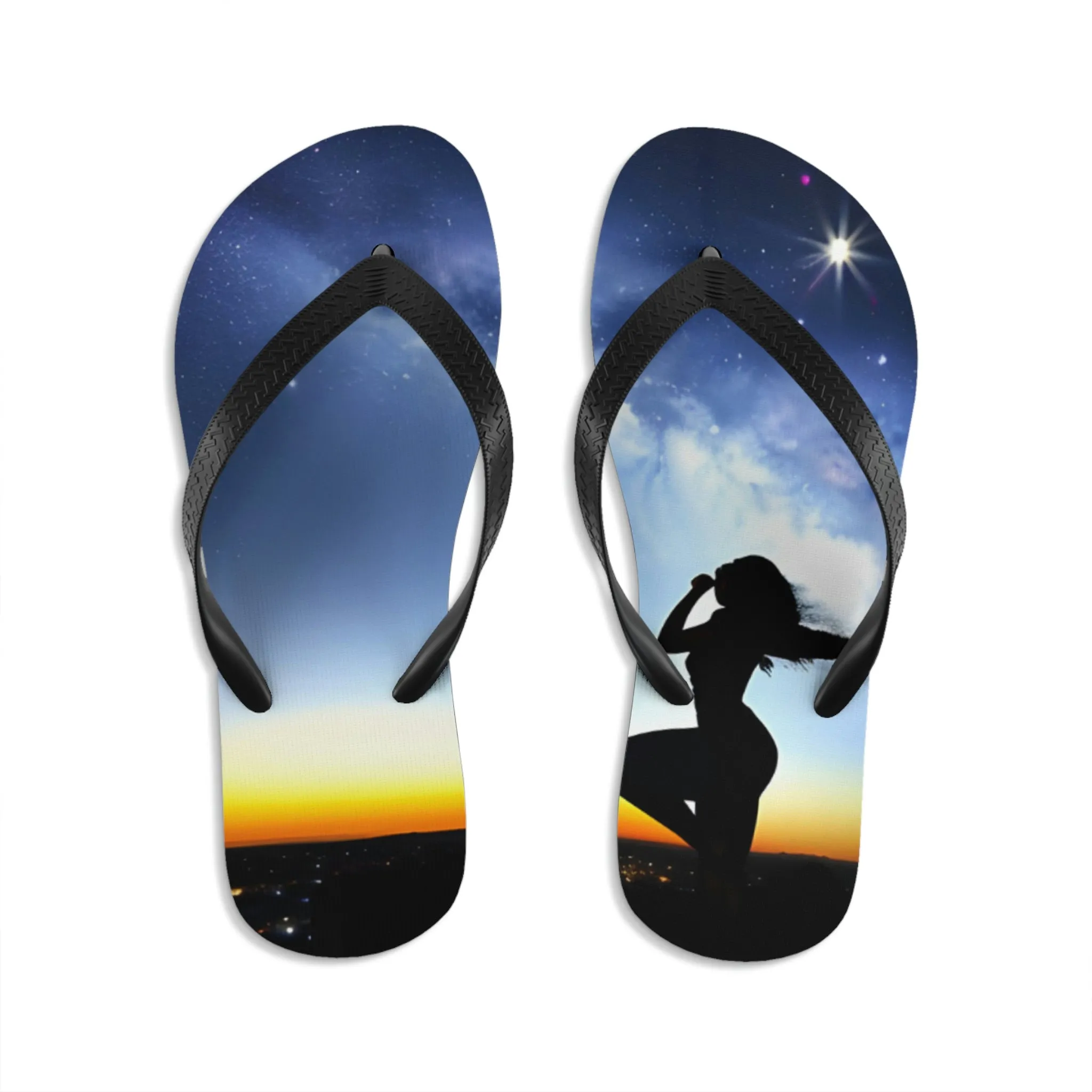 Anime girl Unisex Flip-Flops