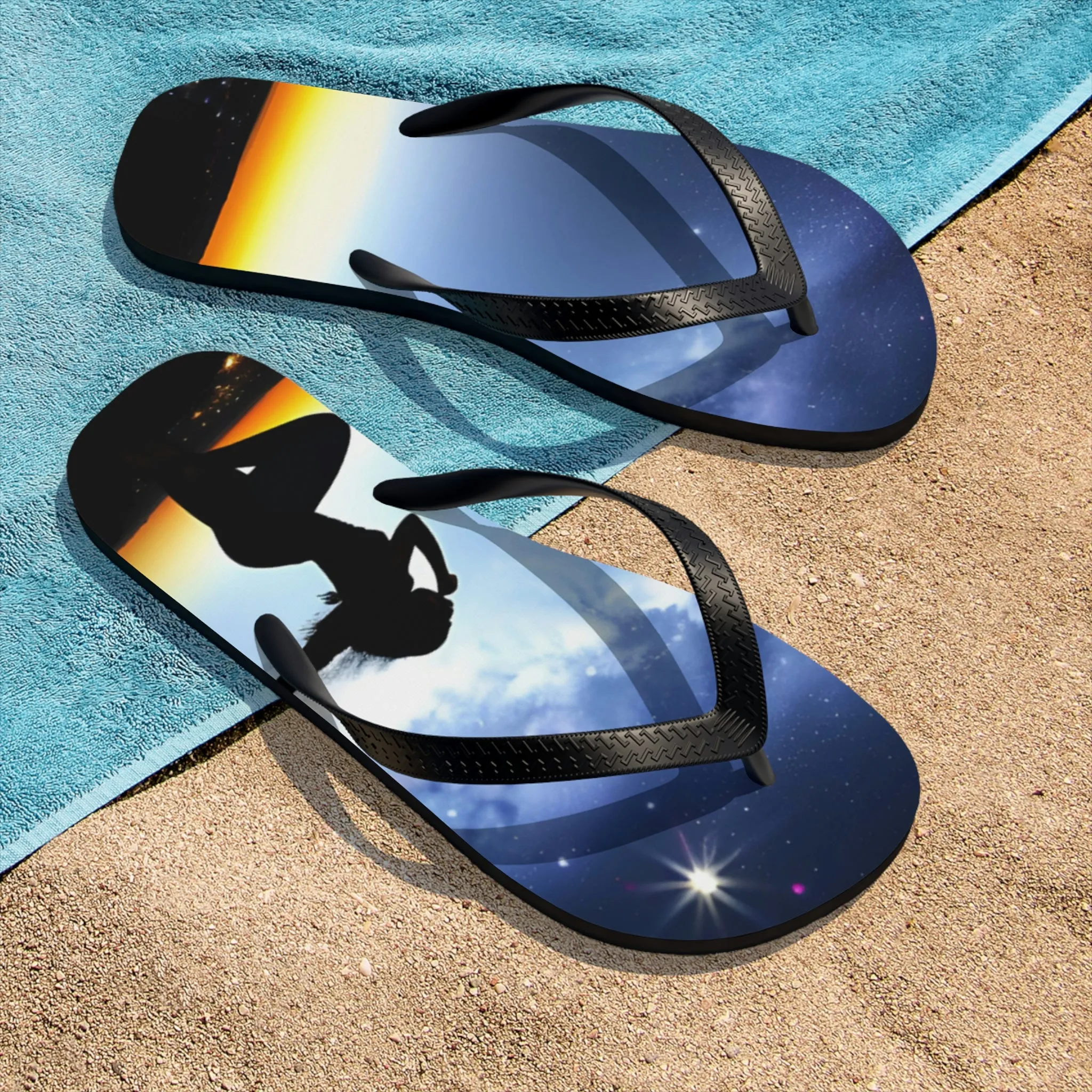 Anime girl Unisex Flip-Flops