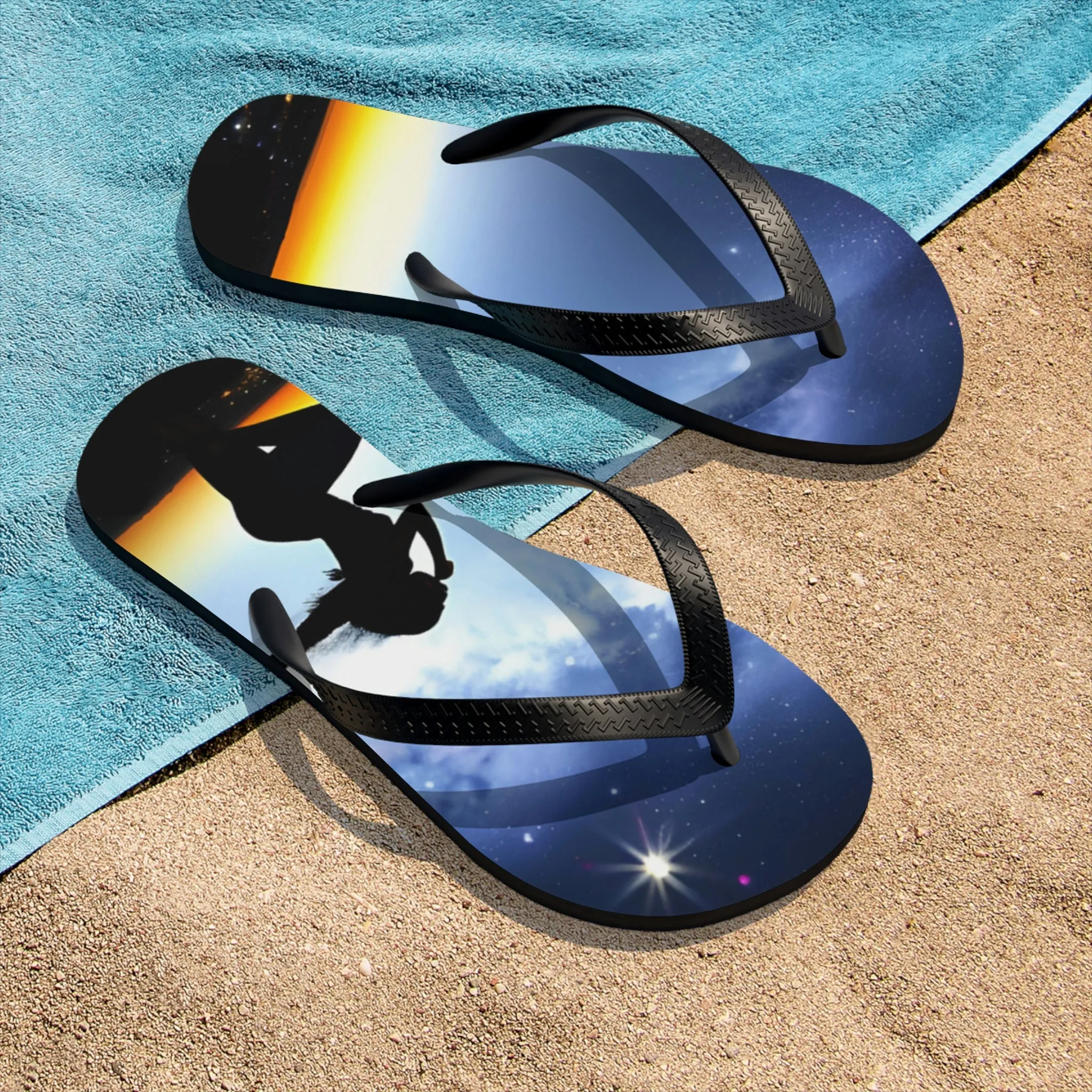 Anime girl Unisex Flip-Flops