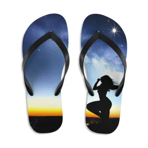 Anime girl Unisex Flip-Flops