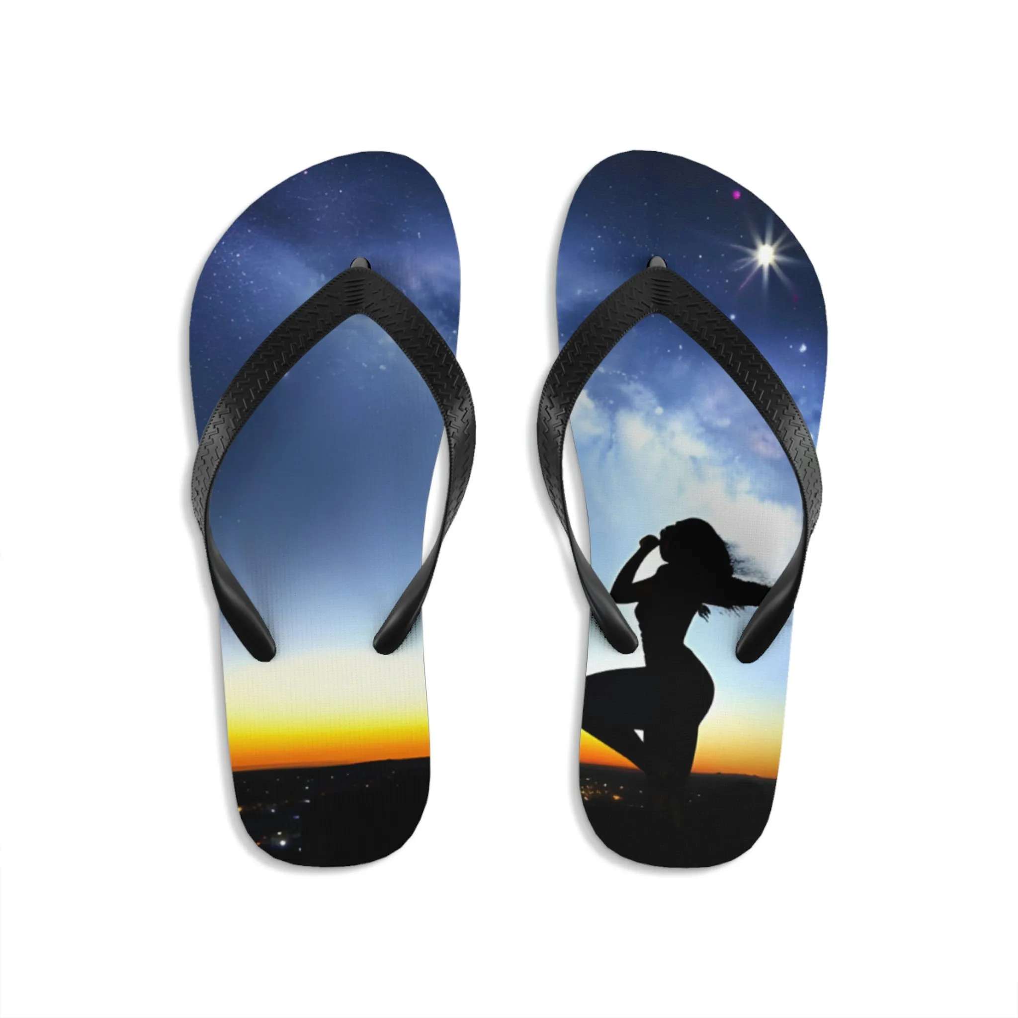 Anime girl Unisex Flip-Flops