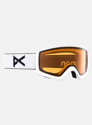 Anon Helix 2.0 Goggles Non-Mirror - White/Amber 2024