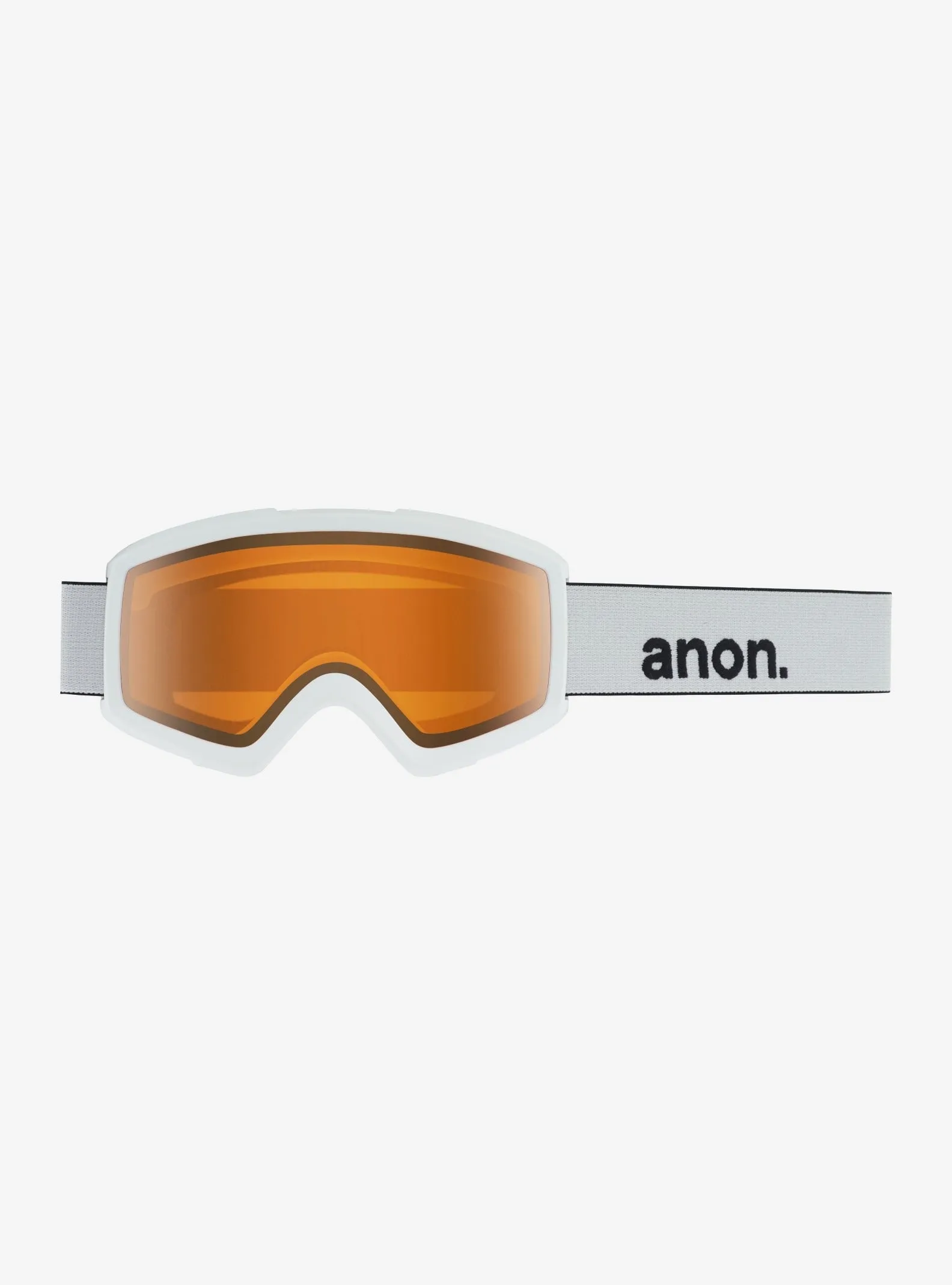 Anon Helix 2.0 Goggles Non-Mirror - White/Amber 2025