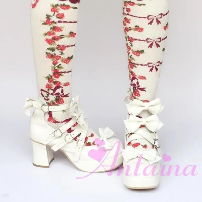 Antaina~Sweet Lolita Heel Shoes Plus Size Shoes