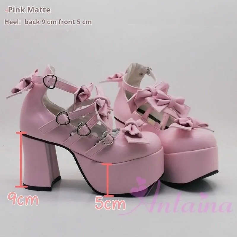 Antaina~Sweet Lolita Heel Shoes Plus Size Shoes