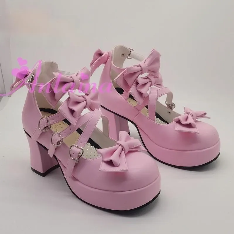 Antaina~Sweet Lolita Heel Shoes Plus Size Shoes