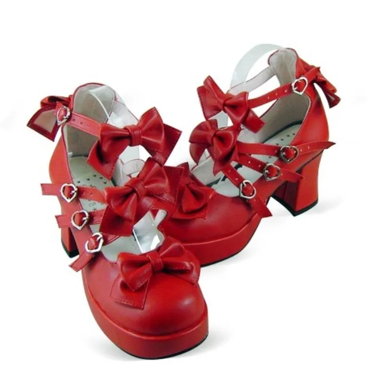 Antaina~Sweet Lolita Heel Shoes Plus Size Shoes