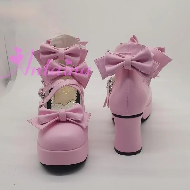 Antaina~Sweet Lolita Heel Shoes Plus Size Shoes