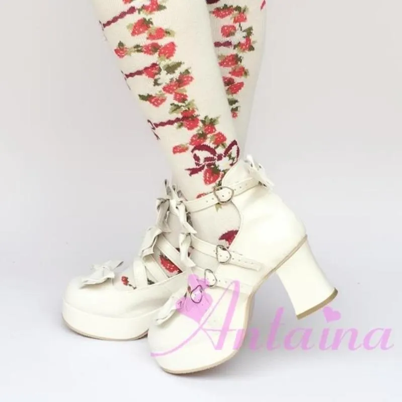 Antaina~Sweet Lolita Heel Shoes Plus Size Shoes