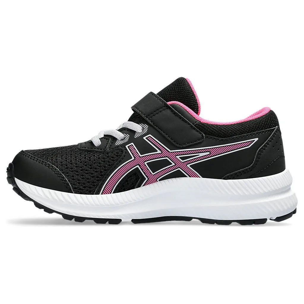 Asics Contend 8 PS Black/ Hot Pink