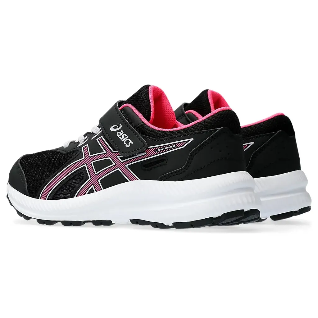 Asics Contend 8 PS Black/ Hot Pink