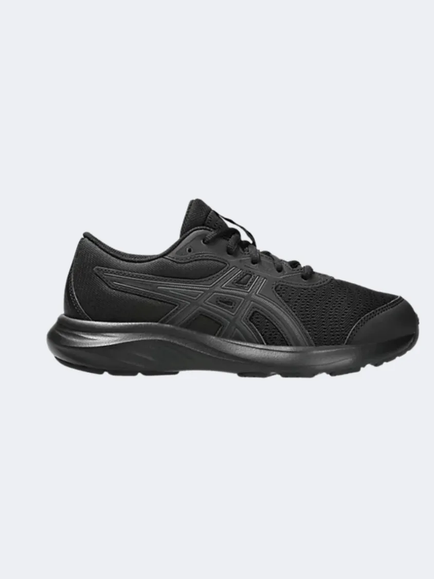 Asics Contend 9 Gs-Boys Running Shoes Black/Graphite Grey