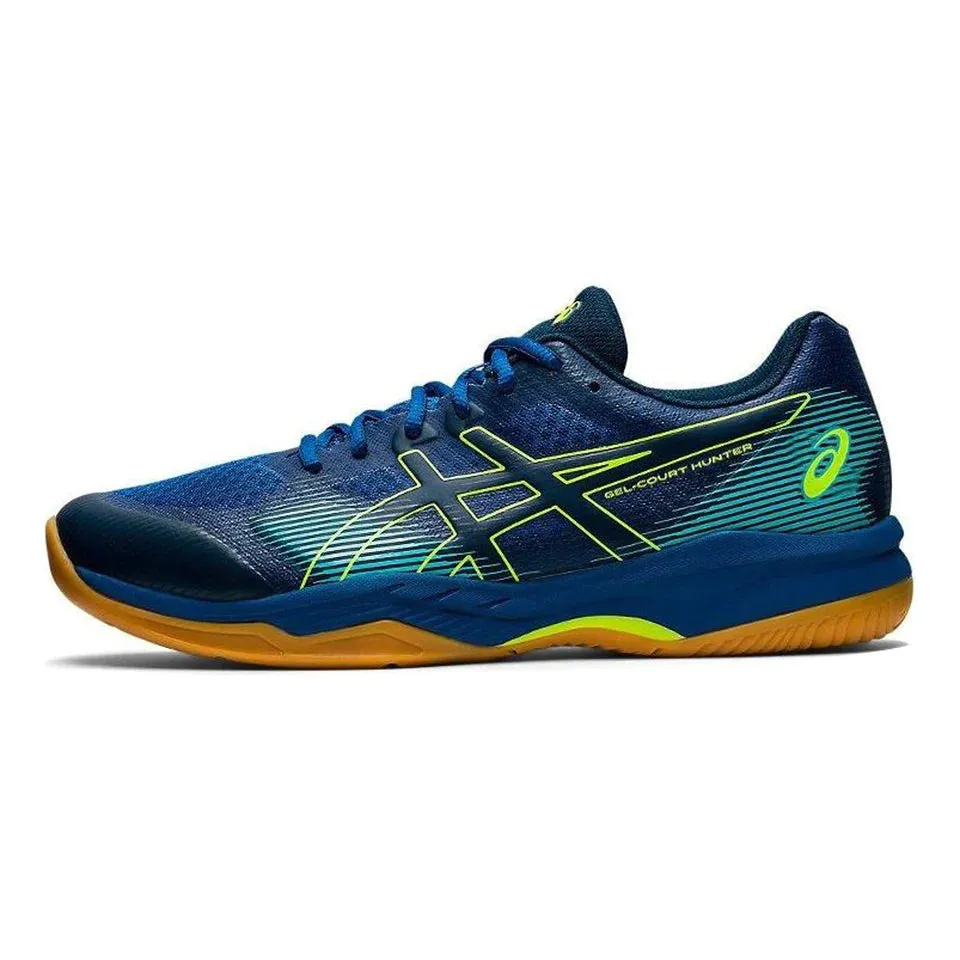 Asics Gel Court Hunter 2 Badminton Shoes - Lake Drive/Mako Blue