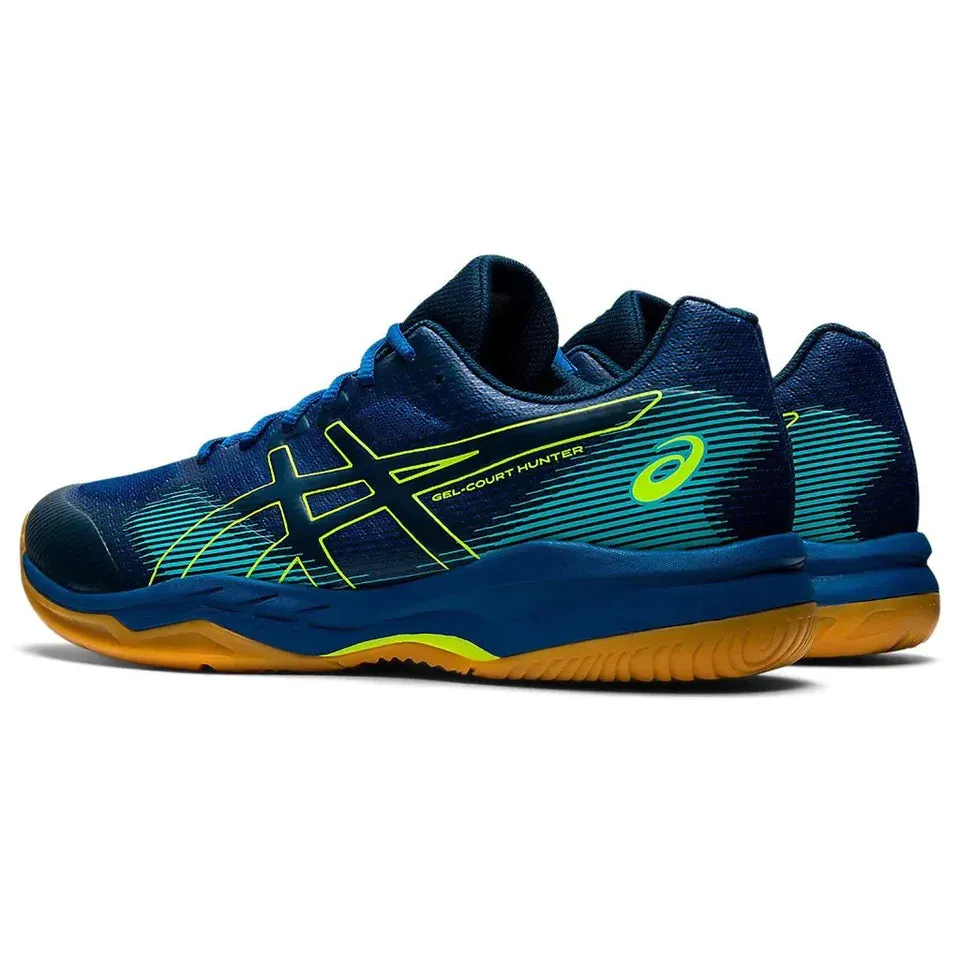 Asics Gel Court Hunter 2 Badminton Shoes - Lake Drive/Mako Blue