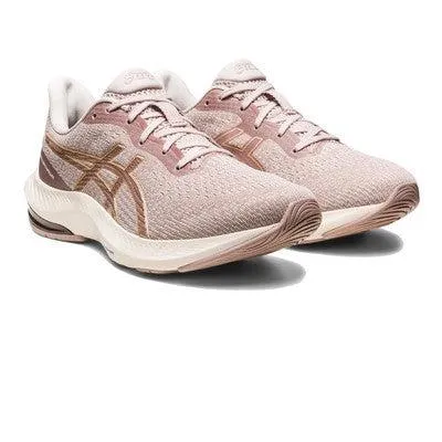 Asics Gel Pulse 14 Ladies Running Shoes - Mineral Beige / Champagne