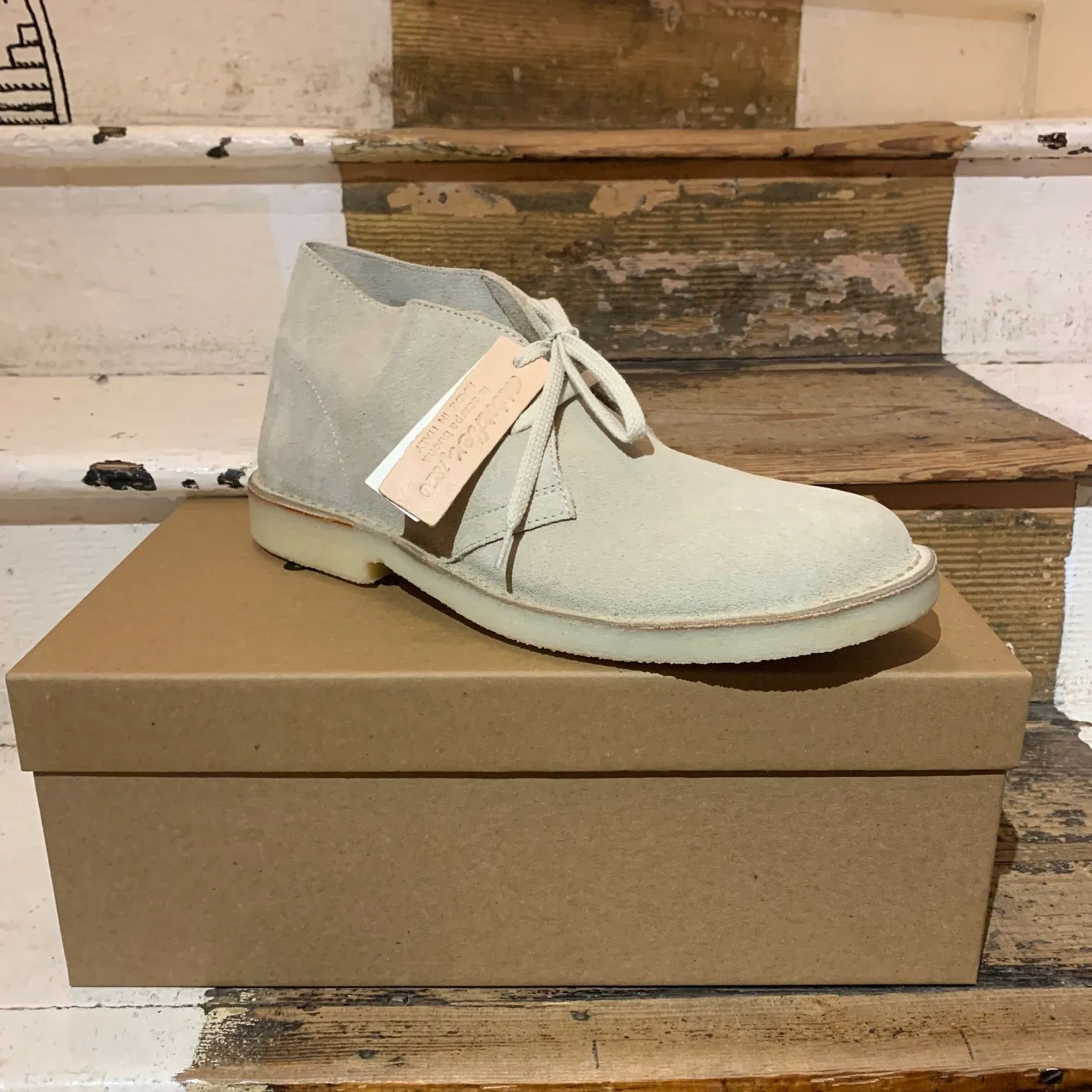 Astorflex - Driftflex Desert Boot - Crepe Sole - Sand - Suede