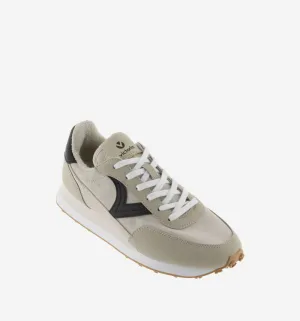 Astro beige and black nylon sneaker