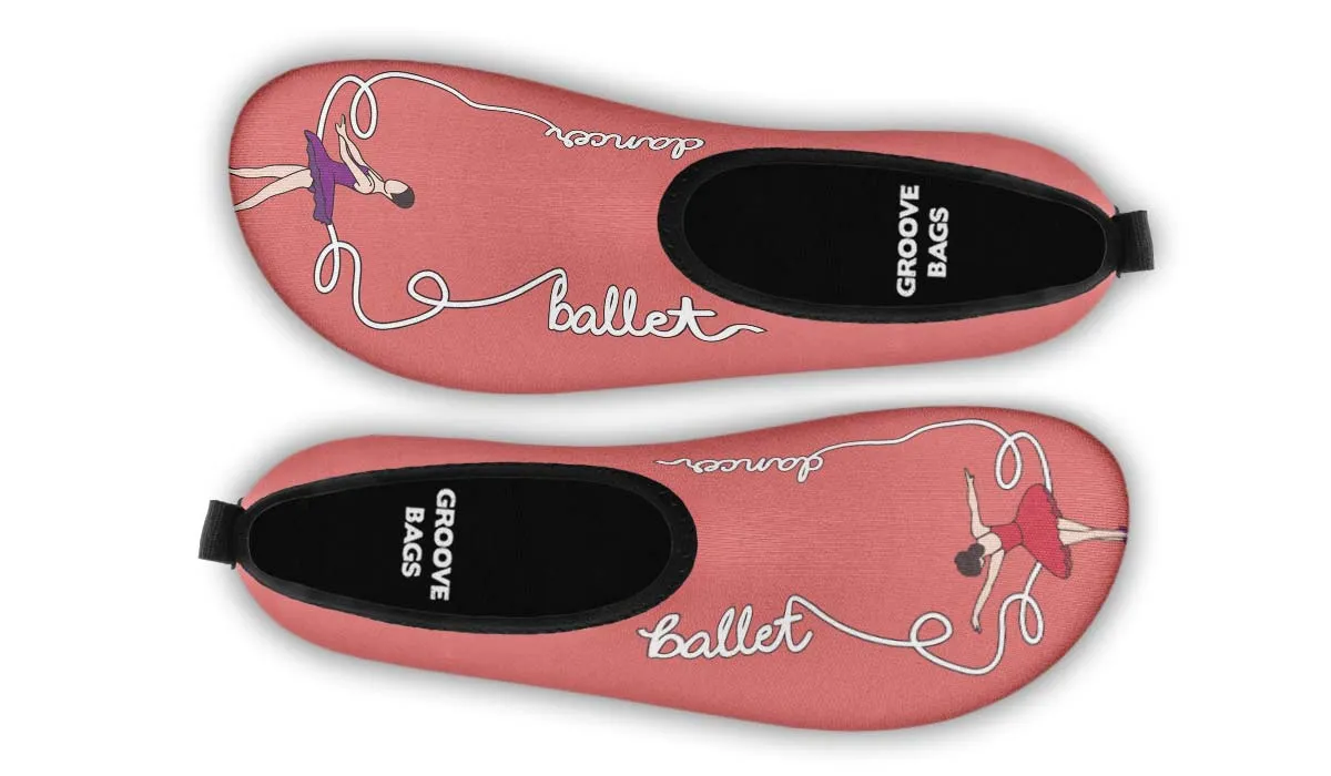 Ballet Dancer Aqua Barefoot Shoes