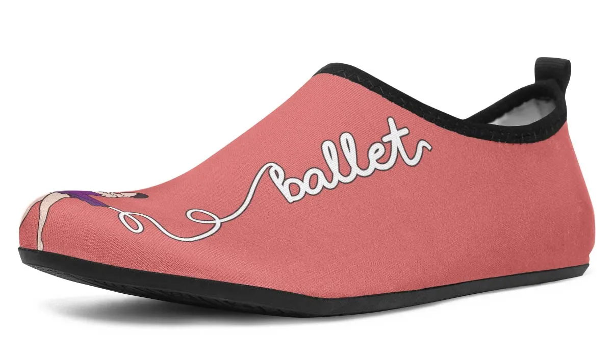 Ballet Dancer Aqua Barefoot Shoes