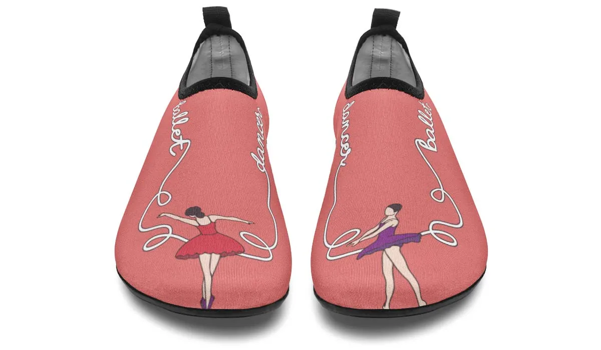 Ballet Dancer Aqua Barefoot Shoes