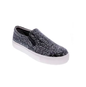 Bellini Accent Women Slip-on Shoe's In Black Sparkle