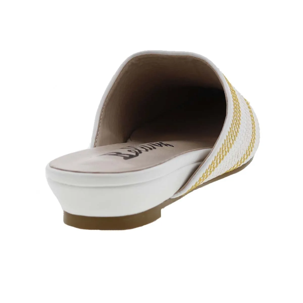 Bellini Festive Women Slip-on In White Multi Woven