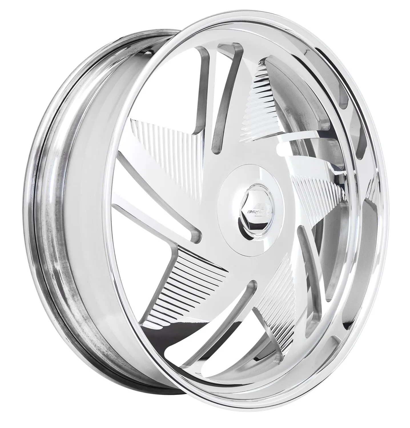 Billet Specialties GS Series GS29 Manta Star Polished Custom Order Wheels GS29222