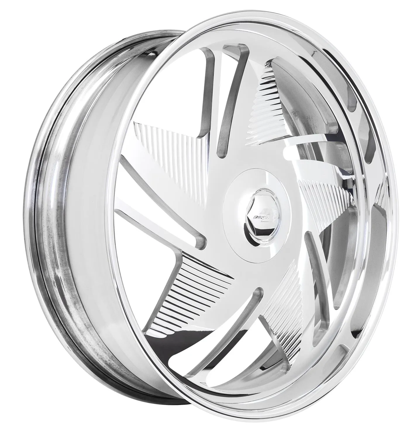 Billet Specialties GS Series GS29 Manta Star Polished Custom Order Wheels GS29282