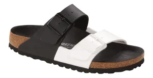 Birkenstock Arizona Split Black/White Birko-Flor