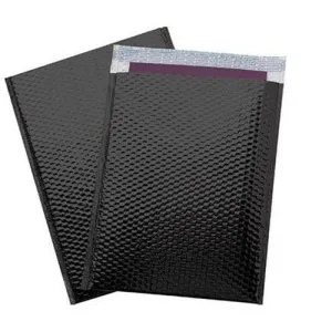 Black	 Metallic Color Bubble Mailer - 	13 x 17.5	 - 	100	/CS