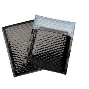 Black	 Metallic Color Bubble Mailer - 	7 X 6.75	 - 	250	/CS