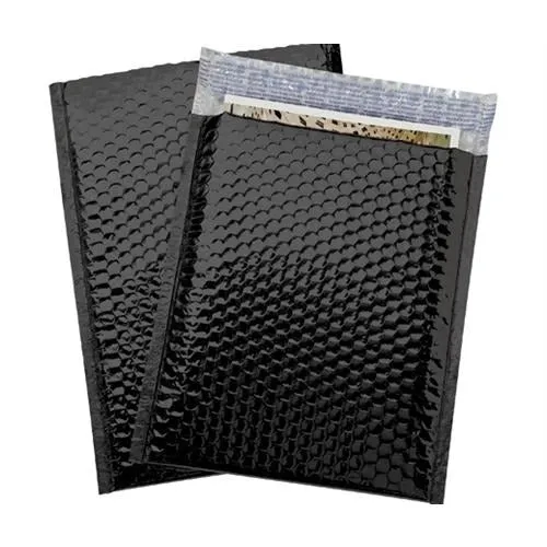 Black	 Metallic Color Bubble Mailer - 	7.5 X 11	 - 	250	/CS