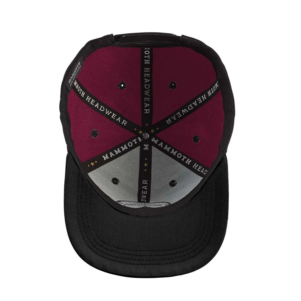 Blank Snapback - Maroon