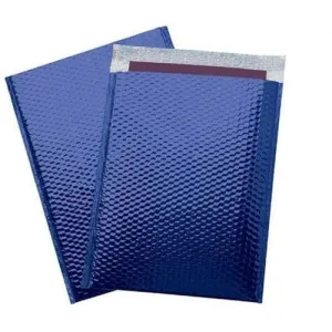 Blue	 Metallic Color Bubble Mailer - 	13 x 17.5	 - 	100	/CS