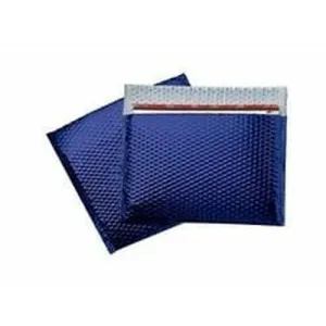 Blue	 Metallic Color Bubble Mailer - 	13.75 X 11	 - 	50	/CS